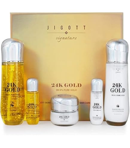 Amazon.com : Jigott - Signature 24K Gold Essential Skin Care 3 Set