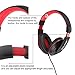 Dragon-Hub Over-the-Ear Headphones 3.5mm Wired Professional Hifi Studio Stereo Gaming Headset for Women Men Girls Boys Teens Phone Computer PC Laptop MP3,etc Bass Omnidirectional Stereo Sound