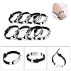 Yellow-Chimes-Kpop-BTS-Exquisite-Signature-Printing-Stainless-Steel-Silicon-Wristband-Unisex-Bracelet-for-Girls-and-Boys