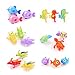 Wonderful-Buying Pack of 6 Baby Wind-Up Bathing Swimming Shower Toy Clockwork ,Turtule, Shark, Hippo Random Color