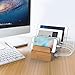 MAXGADGET Bamboo USB Charging Station Dock Detachable 24W 4-Port USB Charging Station & Organizer and USB Charging Dock Desktop Multiple USB Charger Cell Phone Docking Station for Smartphones,Tablets