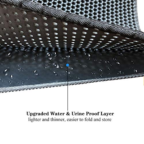 MUNTO Cat Litter Mat Large,XXL Cat Litter Mat,Plus Cat Litter Mat,Jumbo Size 28 x 47 inch Kitty Litter Mat,Extra Large Litter Box Mat,XXL Kitty Litter Mats,Plus Kitty Litter Mats