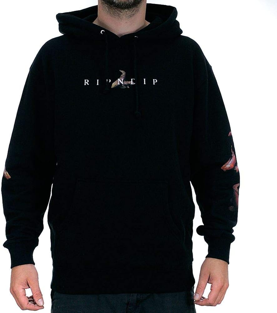ripndip mother fish baby black hoodie
