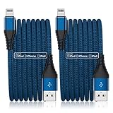 2Pack Extra Long Lightning Cable 10 Ft,10 Foot