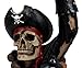 Ebros Gift Death Hallows Skeleton Rising from The Grave Holding Solar Powered Lantern LED Light Patio Decor Figurine Statue Halloween Ossuary Macabre Patio Path Lighter Courtesy Lamp Sculpture