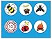 Toilet Target Potty Training Stickers for Boys Men, Urinal Toilet Bowl Aiming, Hit the Target Toilet Decal Stickers