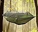 douper Parachute Cloth 2 Person Hammock with Mosquito Net Air Tent Army Greenthumb 4