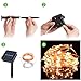 Ihomy Solar Powered String Lights, 33ft 100 LEDs Waterproof Fairy Lights, Outdoor/Indoor Starry Copper Wire Lights, Decoration Lights for Gardens, Home, Wedding, Party, Christmas