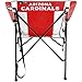 NFL Portable Folding Tailgate Chair with Cup Holder and Carrying Case