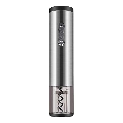 Prous Elektrischer Wein Flaschenöffner Korkenzieher, DT03 Wiederaufladbar Weinöffner USB Lade Folienschneider