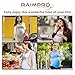RaimPro Pregnancy Support | Maternity Belt | Belly Band - Breathable Material, One Size fits All, Beige + Bonus 3 Bra Extenders