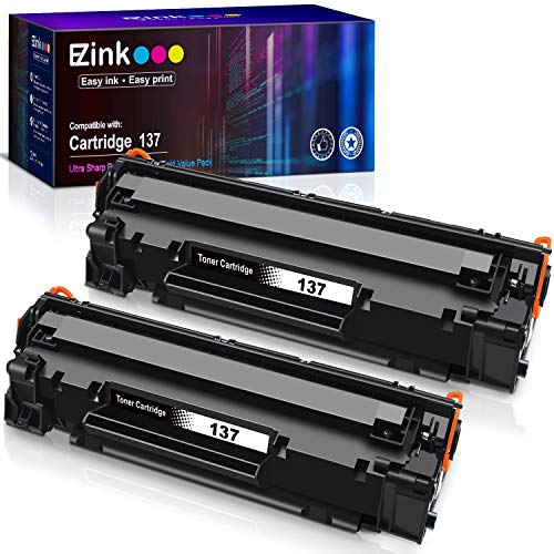 E-Z Ink (TM) Compatible Toner Cartridge Replacement for Canon 137 9435B001AA to use with ImageClass MF247dw LBP151dw MF212w MF216n MF217w MF227dw MF229dw MF232w MF236n MF244dw MF249dw (Black, 2 Pack)