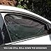 aokway Car Sun Shade, Car Side Window Shade Mesh Magnetic Universal Fit for rv Truck UV Protection 2 PCS(Front)