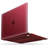 IBENZER Compatible with MacBook 12 Inch Case, Hard Shell Case Cover for Mac 12’’ with Retina Display Model A1534 2020 2019 2018 2017 2016 2015, Marsala Red, MM12MSWR-A
