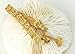 18K Gold Plated Noble Women's Bracelets New Design Heart Pendants Bangle (Style 1)