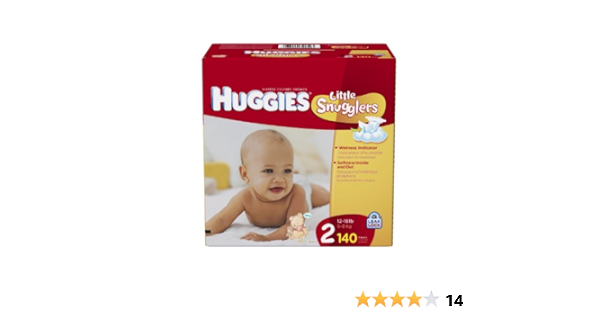 140 huggies diapers