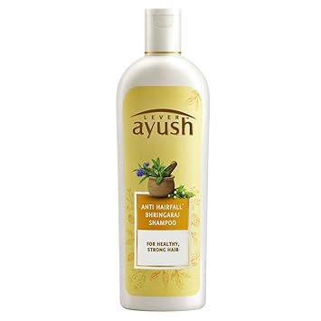 Lever Ayush Anti Hairfall Bhringaraj Shampoo, 330ml