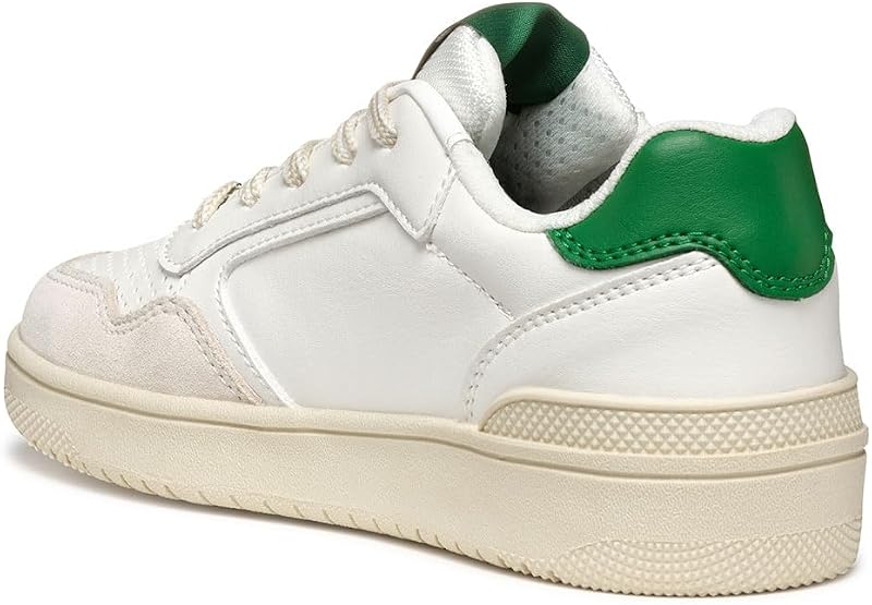 J WASHIBA Boy D - Scarpe da Ginnastica Bambino, White/Green,