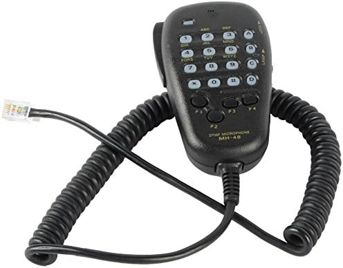 XGXDI DTMF Hand Mic Microphone RJ-45 Plug For Yaesu FT-8900 FT-2800M Remote Speaker Microphone