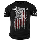 Grunt Style Enlisted 9 Don't Stomp On Me Men's T-Shirt, Size XL