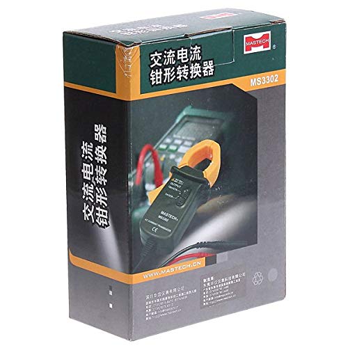 MASTECH MS3302 AC Current 0.1A-400A Clamp Meter Transducer True RMS on ...