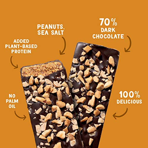 JOJO's Dark Chocolate Bars Made with Hemp, Plant Based Protein, Low