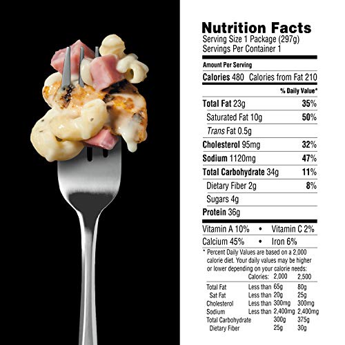 Devour Chicken Cordon Bleu Mac & Cheese Frozen Meal (10.5 oz Box)