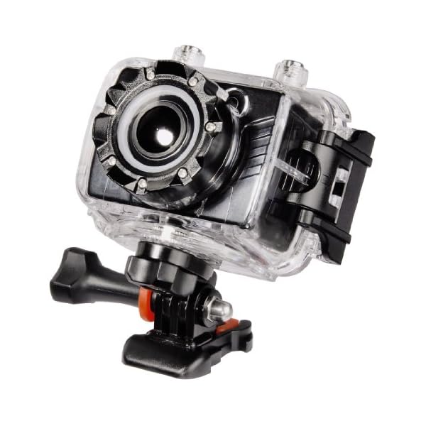 Hama HD Star Action-Cam (8 Megapixel CMOS Sensor, microSDHC-Kartenslot, USB 2.0) schwarz