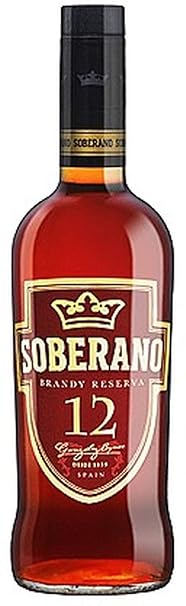 Brandy de Jerez - Soberano Solera Reserva 12 Jahre 0,7 L. Bodega Gonzales Byass