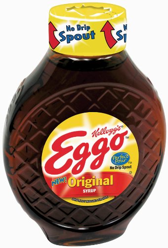Kellogg's eggo 23fz Original syrup (038000072666)
