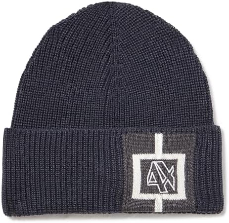 Givenchy Men's Wool Beanie Hat – Black & White Designer Knit