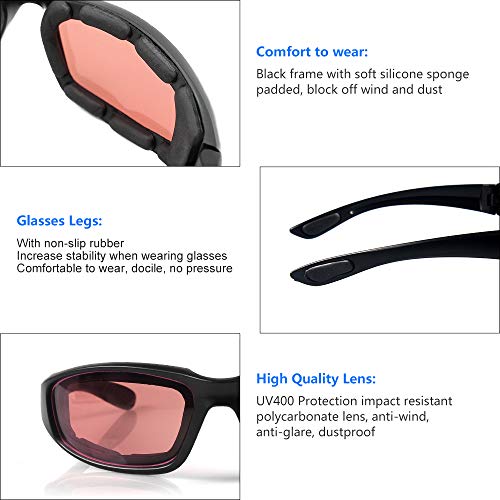 2 Motorcycle+Protection+Dustproof+Windproof+Sunglasses