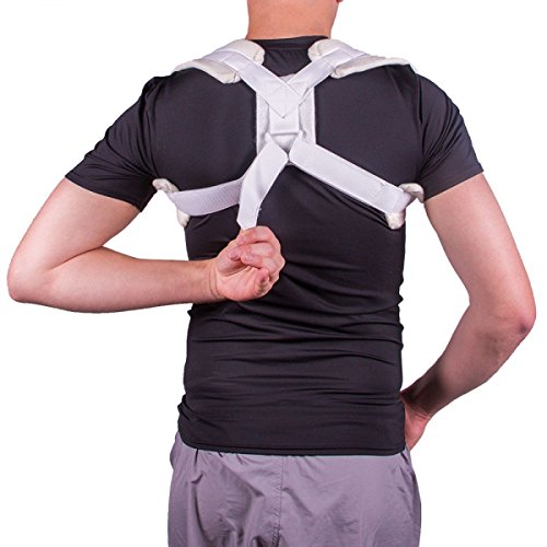 BraceAbility Figure 8 Clavicle Brace Posture Corrector, Collarbone
