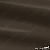 3M 1080 M211 MATTE CHARCOAL METALLIC 3in x 5in (SAMPLE SIZE) Car Wrap Vinyl Film