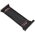 Thermaltake Tt Premium PCI-E 4.0 200mm flexiable Extender with 90 Degree Adapter, AC-060-CO1OTN-C2