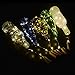iGopeaks 6 Pcs Fairy String Lights Battery Operated Cork Lights for Wine Bottles Bottle DIY, Bedroom, Party, Table Decor, Christmas, Halloween, Wedding Centerpieces - Warm White