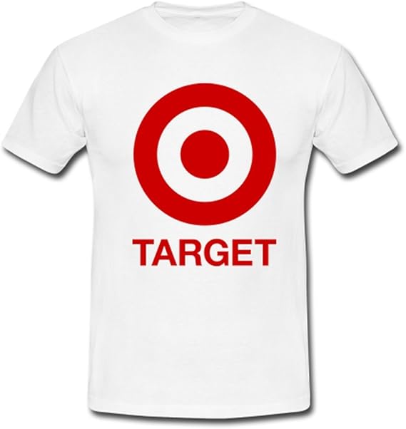 The Shooting Target Shield Custom Design Mens Cotton T