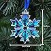 AB Angle Christmas Crystal Ornament Gift, Crystal Snowflake Winter Star Pendant,Valentine's Day Home Decorative Statue (XB0125)