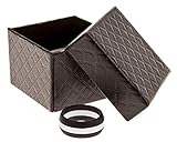 Men's Silicone Wedding Ring - Nonmetallic Silicone Wedding Bands for Men - Ideal for Athletes, Outdoor Enthusiasts, Military Servicemembers, Firemen, Electricians & More - Hypoallergenic & Durable