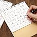 Hotop Desk Monthly Calendar Sep 2018 to Dec 2019, Desktop Calendar Monthly Planner Daily Calendar Planner for Students, Office Workers, Housewives (Small)
