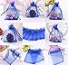 Wuligirl 100PCS Organza Bags 4X6
