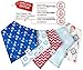 Best Bibs For Boys & Girls - Cute Burp Cloths - Bonus Pacifier Clip - Baby Bandana Bibs For Drooling with Perfect Unisex Design by DINIXI - Ideal Baby Shower Gift Idea & Newborn Clothes