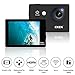 EKEN W9s Action Camera Full HD Wi-Fi Waterproof Sports Camera with 4K 10fps 1080P 30fps 720P 30fps Video 12 MP Photo and 140 Wide Angle Lens Includes 11 Mountings Kit, 2 Batteries, Black