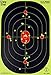 12x18-Inch Bullseye Glowshot Splatter Targets 10 Pack, 25 Pack, 50 Pack, 100 Packs (100 Pack)