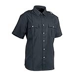 First Class Short-Sleeve Uniform Shirt M Navy Blue