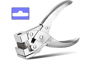 IRISFLY Heavy Duty T Slot Hole Punch Hanger Hole Punch Airplane Hole Punch Butterfly Hole Punch Euro Hook Punch Paper Punch