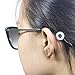 YR Soft Silicone Eyeglasses Temple Tips Sleeve Retainer, Comfort Anti-Slip Ear Cushions For Sunglasses 10 Pairs-Clear