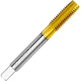M10 X 1.5 Thread Tap for Metal, M10 X 1.5 M2 HSS Thread Milling Tap | For Right-hand Fast Cutting and Accurate Tapping