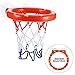 ALLCELE Kids Bath Basketball Hoop & Balls Playset for Preschool Boys & Girls | Bathtub Shooting Game for Kids & Toddlers | Suctions Cups That Stick to Any Flat Surface + 3 Balls Included