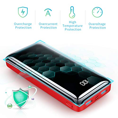 image for Portable Charger Power Bank Bextoo 30000mAh High Capacity External Bat